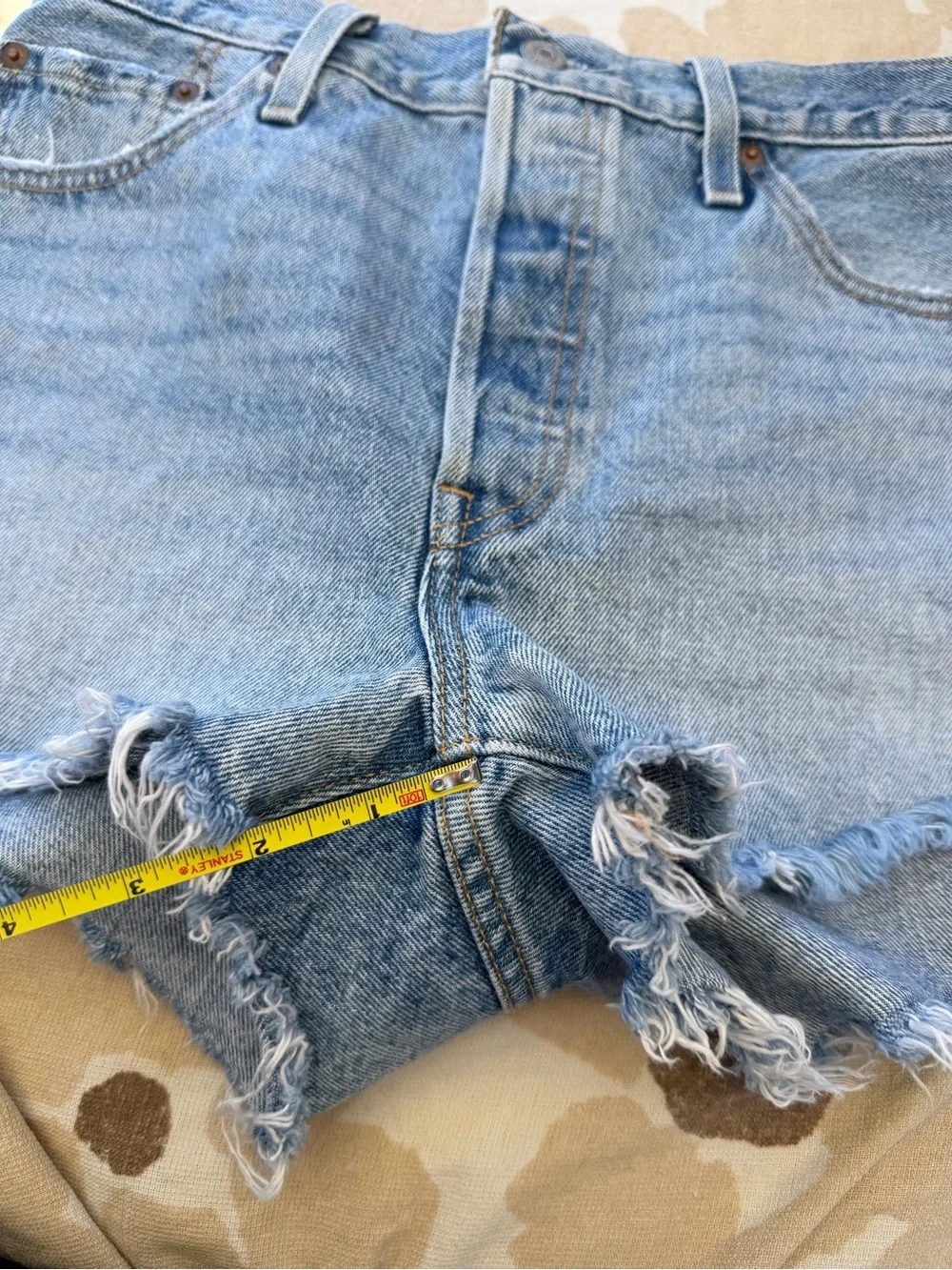 Nwot Levis 501 Denim Cutoff vintage Women’s Shorts - Light Blue   sz 29